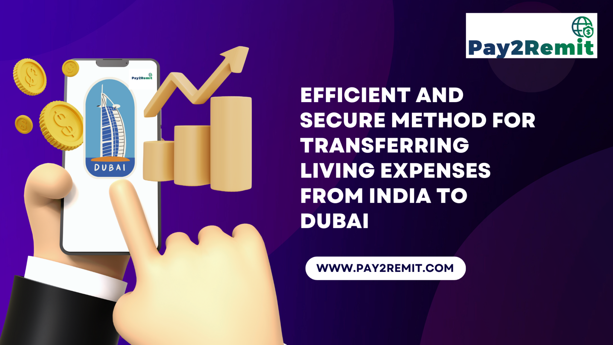 Efficient and Secure Method for Transferring Living Expenses from India